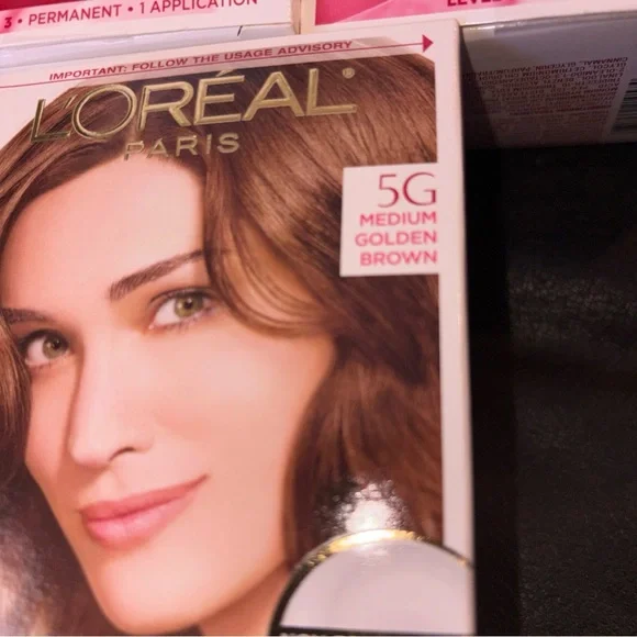 L'Oreal Excellence Creme Hair Color 5G Medium Golden Brown bundle of 3 - Picture 7 of 7
